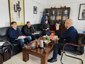 沈陽市沈河區(qū)萬蓮街道辦事處田猛主任到沈陽萬益集團調(diào)研